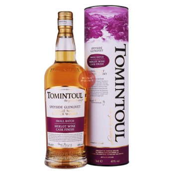 Merlot Wine Cask Finish Whisky 700 mL - 40% Merlot Wine Cask Finish Whisky 700 mL - 40%