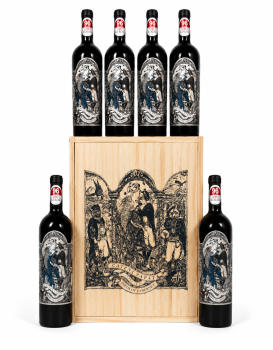 Birth of Cabernet 2021 - 6 sticle x 750 mL - cutie lemn