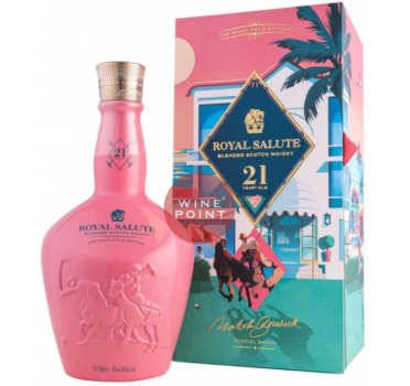 Royal Salute 21 Ani Miami Polo Edition Blended Scotch Whisky 700 mL - 40%