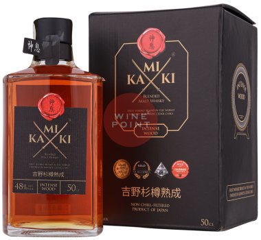 Intense Wood Japanese Blended Malt Whisky Gift Box 500 mL - 48%