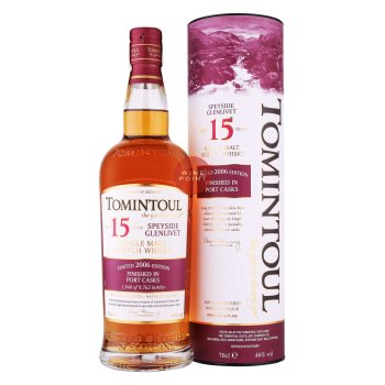 15 Ani Port Casks Finish Single Malt Scotch Whisky 700 mL - 46%