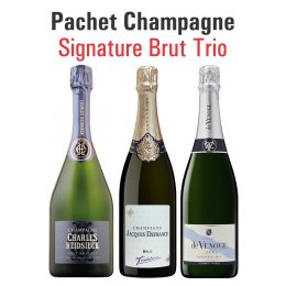 Pachet Champagne - Signature Brut Trio