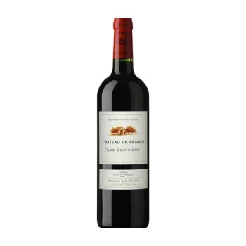 ”Les Cerisiers” Francs - Côtes de Bordeaux 2016 - 750 mL