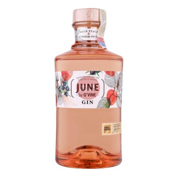 June Wild Peach & Summer Fruits Gin 700 mL - 37.5% June Wild Peach & Summer Fruits Gin 700 mL - 37.5%